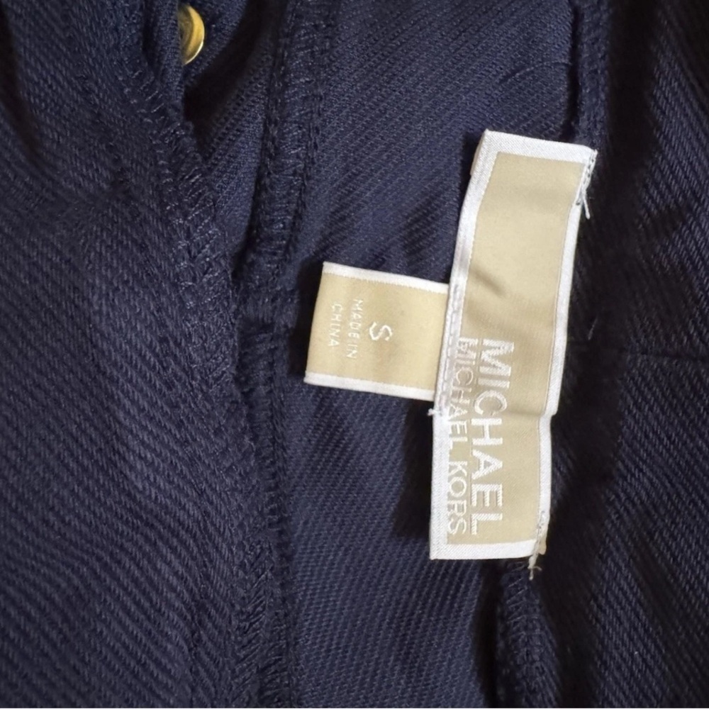 Michael Kors Dark Blue Denim Pants - Picture 4 of 6